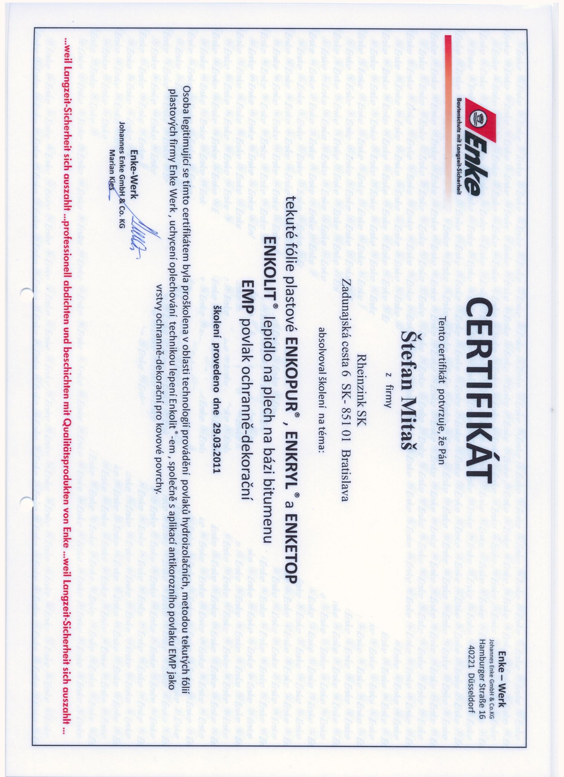 Certifikáty 31